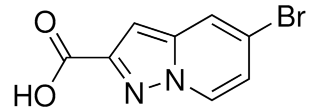 3-Bromopyrazolo[1,5-a]pyridine-2-carboxylic acid structure, CAS 876379-77-0