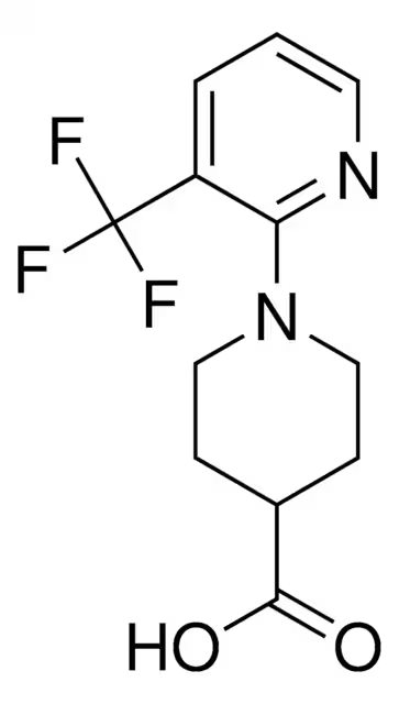 3,4,5,6-Tetrahydro-2H-[1,2']bipyridinyl-3-carboxylic acid structure, CAS 876718-04-6