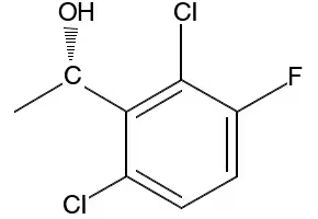(S)-1-(2,6-Dichloro-3-fluorophenyl)ethanol structure, CAS 877397-65-4