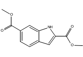 Dimethyl indole-2,6-dicarboxylate structure, CAS 881040-29-5