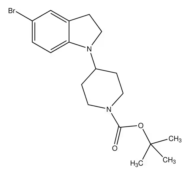 [1-(4-Aminobenzenesulfonyl)piperidin-4-yl]carbamic acid tert-butyl ester structure, CAS 883106-52-3