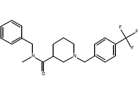 N-(4-Trifluoromethoxyphenyl)piperidine-3-carboxamide structure, CAS 883106-71-6