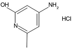 4-Amino-6-nitroresorcinol hydrochloride structure, CAS 883566-55-0