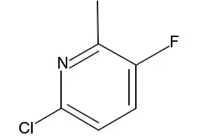 2-Chloro-5-fluoro-6-methylpyridine structure, CAS 884494-78-4