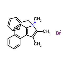 1,2,3-Trimethyl-3-benzyl-3H-benz[e]indolium bromide structure, CAS 884863-08-5