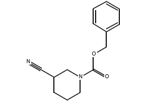 1-N-Cbz-3-cyanopiperidine structure, CAS 885069-22-7
