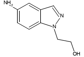 2-(5-Amino-1H-indazol-1-yl)ethanol structure, CAS 885270-96-2