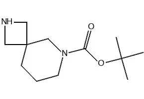 tert-Butyl 2,6-diazaspiro[3.5]nonane-6-carboxylate structure, CAS 885272-17-3