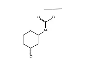3-N-Boc-aminocyclohexanone structure, CAS 885280-38-6