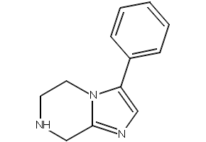 2-Phenylimidazo[1,2,a]-4-piperidine structure, CAS 885281-16-3
