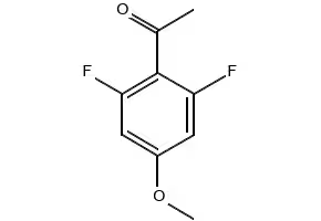2',6'-Difluoro-4'-methoxyacetophenone structure, CAS 886498-84-6