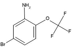 5-Bromo-2-(trifluoromethoxy)aniline structure, CAS 886762-08-9