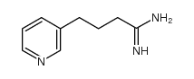 3-Pyridinebutanimidamide structure, CAS 887578-93-0