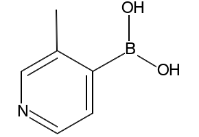 3-Methylpyridine-4-boronic acid structure, CAS 894808-72-1
