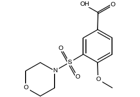 4-Methoxy-3-(3-methoxypropoxyl)benzoic acid structure, CAS 895240-50-3