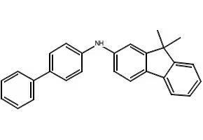 N-[1,1'-Biphenyl]-4-yl-9,9-dimethyl-9H-fluoren-2-amine structure, CAS 897671-69-1