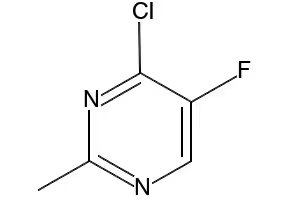 4-Chloro-5-fluoro-2-methylpyrimidine structure, CAS 898044-50-3