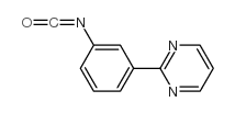 3-Pyrimidin-2-ylphenyl isocyanate structure, CAS 898289-49-1