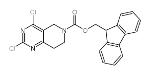 (9H-Fluoren-9-yl)methyl 2,4-dichloro-7,8-dihydropyrido[4,3-d]pyrimidine-6(5H)-carboxylate structure, CAS 903130-16-5