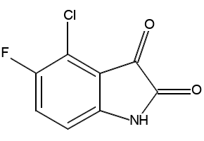4-Chloro-5-fluoroindoline structure, CAS 903551-32-6