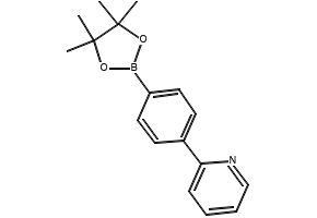 4-(2-Pyridinyl)phenylboronic acid pinacol ester structure, CAS 908350-80-1