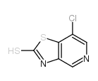 7-Chlorothiazolo[4,5-c]pyridine-2-thiol structure, CAS 908355-84-0
