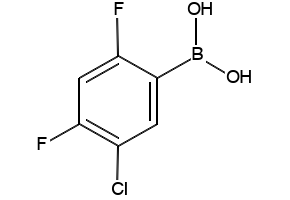 5-Chloro-2,4-difluorophenylboronic acid structure, CAS 911645-24-4