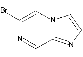 6-Bromoimidazo[1,2-a]pyrazine structure, CAS 912773-24-1