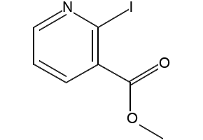 Methyl 2-iodonicotinate structure, CAS 913836-18-7