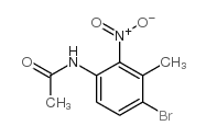 N-(4-Bromo-5-methyl-6-nitrophenyl)acetamide structure, CAS 914223-24-8