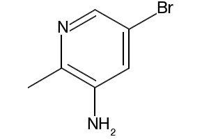 5-Bromo-2-methylpyridin-3-amine structure, CAS 914358-73-9