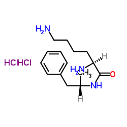 Lisdexamphetamine structure, CAS 914480-48-1