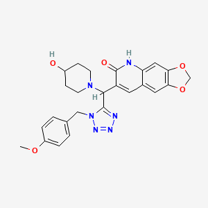 15-Bromopentadecan-1-ol structure, CAS 59101-27-8