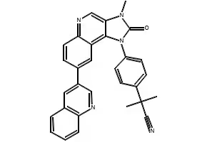 NVP-BEZ 235 structure, CAS 915019-65-7