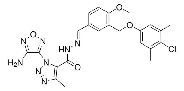 8-Chloro-4-[(3-chloro-4-fluorophenyl)amino]-6-[[[1-(1-ethylpiperidin-4-yl)-1H-1,2,3-triazol-4-yl]methyl]amino]quinoline-3-carbonitrile structure, CAS 915363-56-3