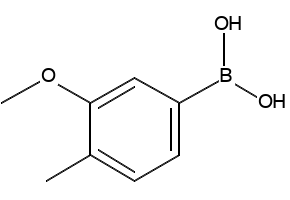 3-Methoxy-4-methylphenylboronic acid structure, CAS 917757-15-4