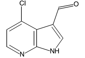 4-Chloro-3-formyl-7-azaindole structure, CAS 918515-16-9