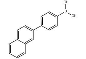 4-(2-Naphthyl)phenylboronic acid structure, CAS 918655-03-5