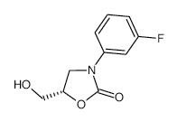 (S)-3-(3-Fluorophenyl)-5-(hydroxymethyl)oxazolidin-2-one structure, CAS 919081-42-8