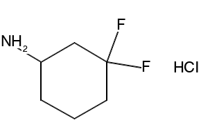 3,3-Difluorocyclohexanamine structure, CAS 921753-34-6