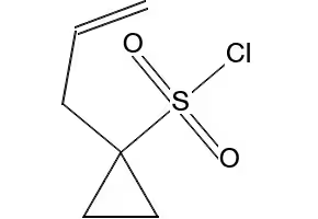 1-Allylcyclopropane-1-sulfonyl chloride structure, CAS 923032-59-1