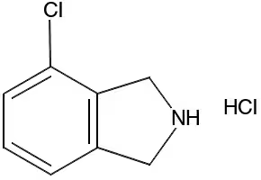4-Chloroisoindoline hydrochloride structure, CAS 924304-73-4