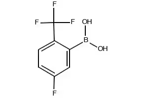 5-Fluoro-2-(trifluoromethyl)phenylboronic acid structure, CAS 928053-97-8