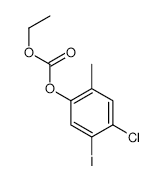 Carbonic acid 4-chloro-5-iodo-2-methylphenyl ethyl ester structure, CAS 930298-26-3