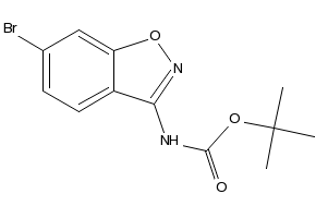 tert-Butyl 6-bromobenzo[d]isothiazole-3-carboxylate structure, CAS 932702-07-3