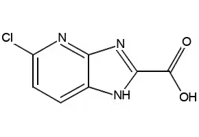 5-Chloro-1H-imidazo[4,5-b]pyridine-2-carboxylic acid structure, CAS 933750-74-4