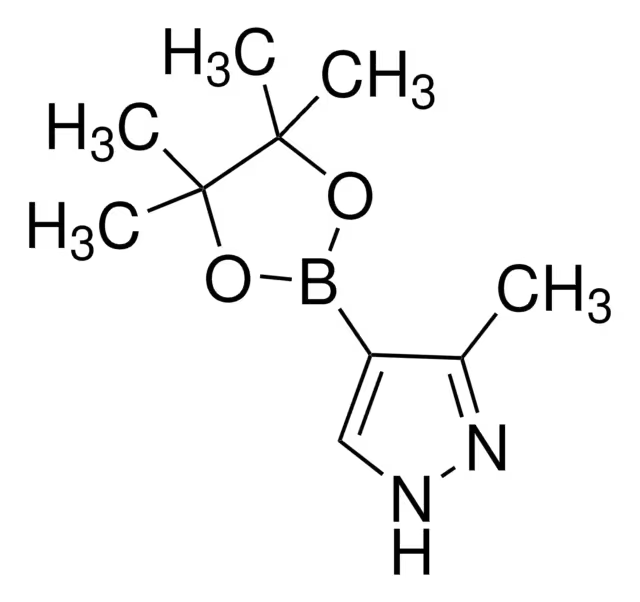 3-Methyl-1H-pyrazole-4-boronic acid pinacol ester structure, CAS 936250-20-3