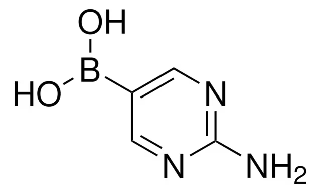 2-Aminopyrimidine-5-boronic acid structure, CAS 936250-22-5