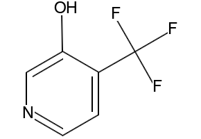 3-Hydroxy-4-(trifluoromethyl)pyridine structure, CAS 936841-71-3