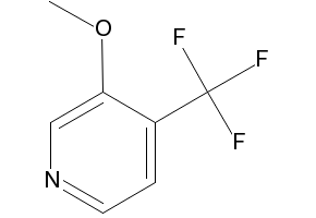 3-Methoxy-4-(trifluoromethyl)pyridine structure, CAS 936841-72-4